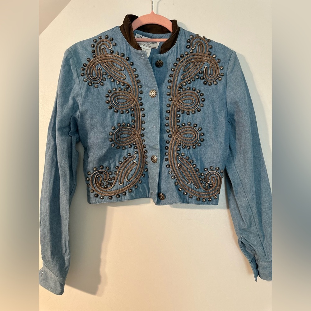 VTG Western Denim top or jacket!